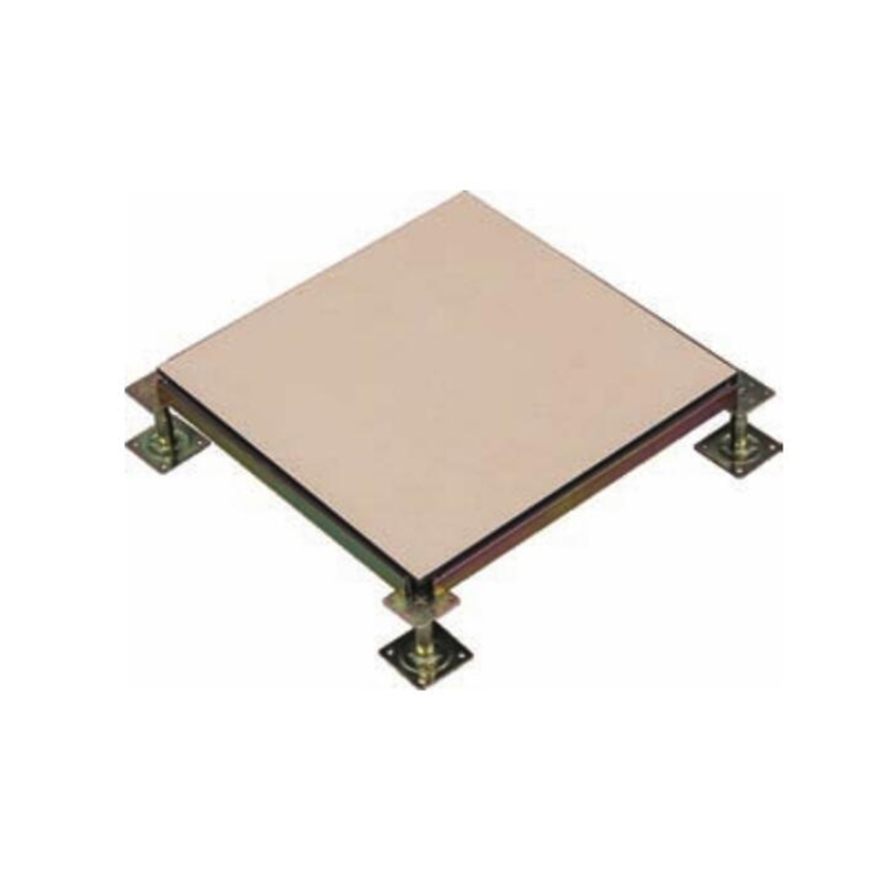 全钢陶瓷面防静电地板（米黄面）